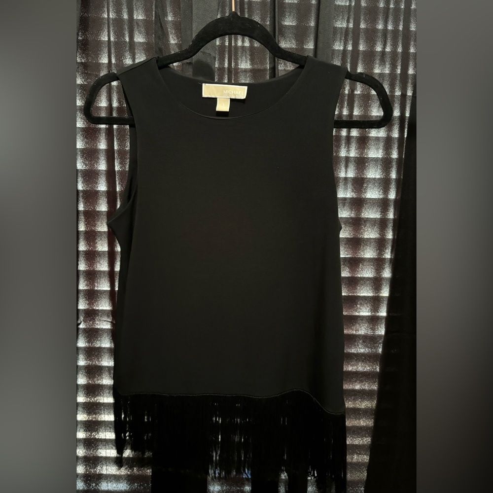 Michael Kors Fringe Hem Blouse